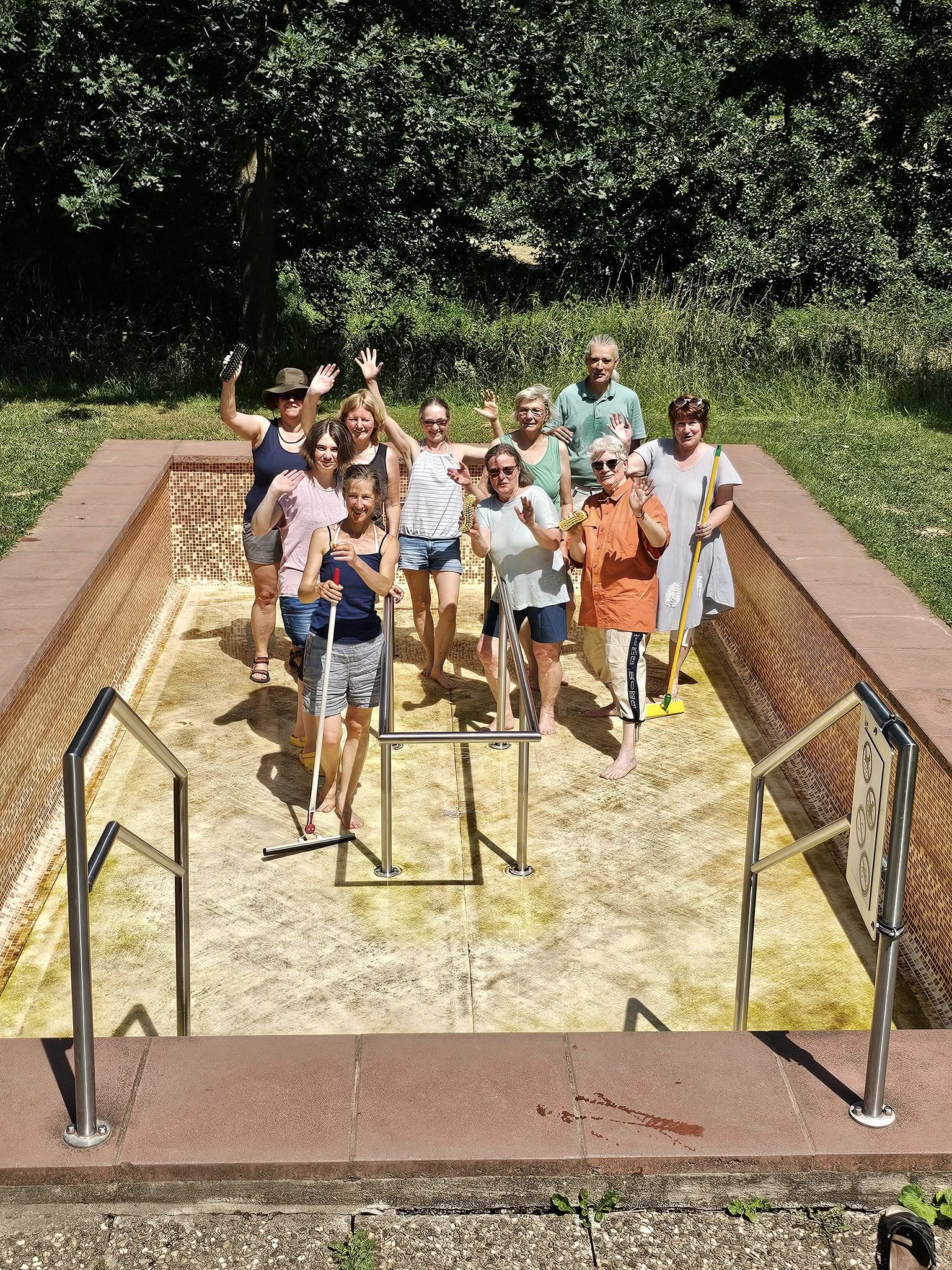 tretbeckenreinigung